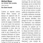 Le Miroir Des Ondes - La Gazette Bleue